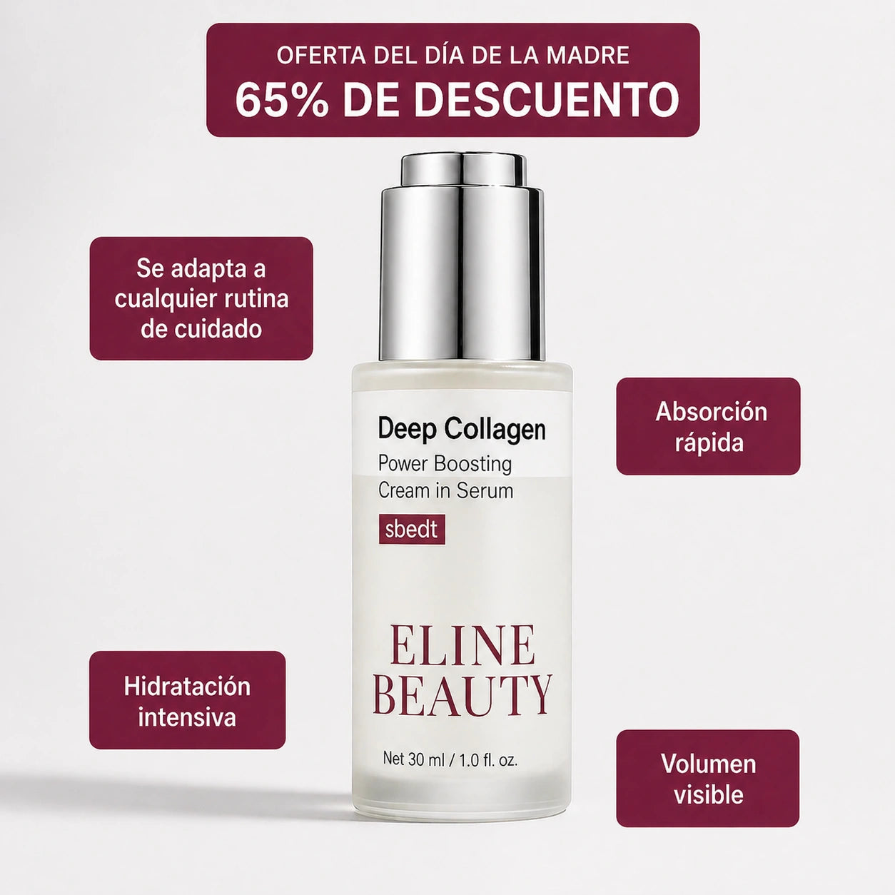 Sérum Coreano de Colágeno para piel madura