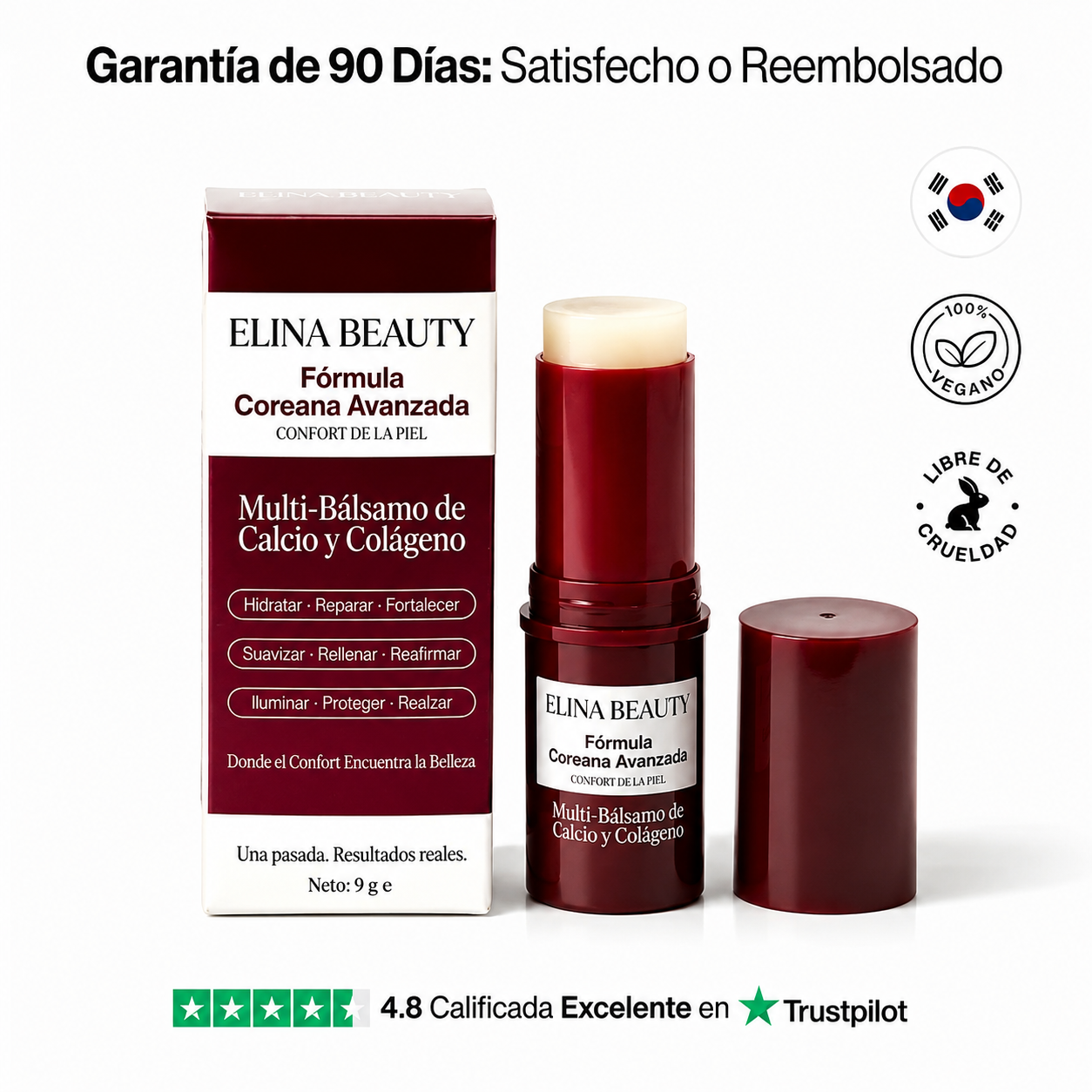 Stick Anti-Edad con Calcio & Colágeno