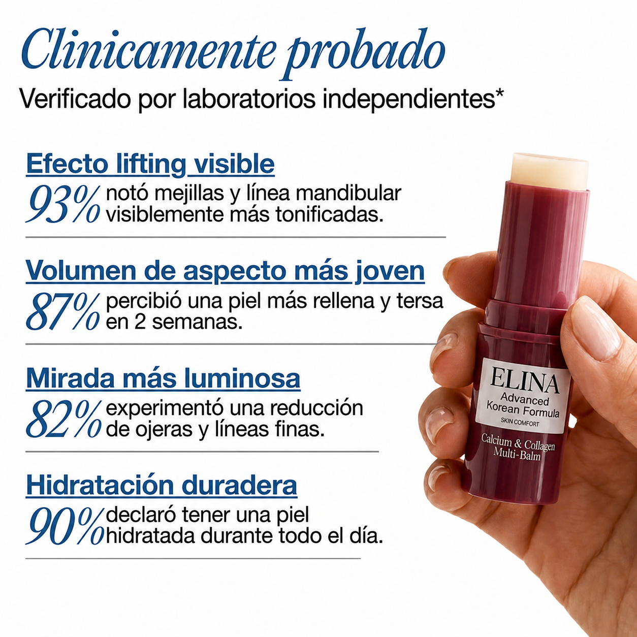 Stick Anti-Edad con Calcio & Colágeno